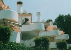 Outside view of Apartment Block