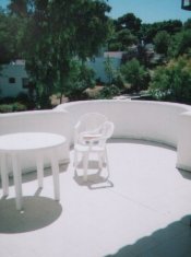 Sun yourself on the balcony..